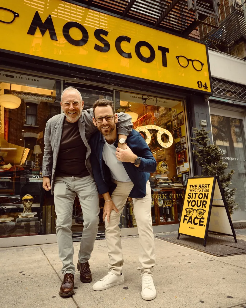 Moscot, devant le 94 rivington street